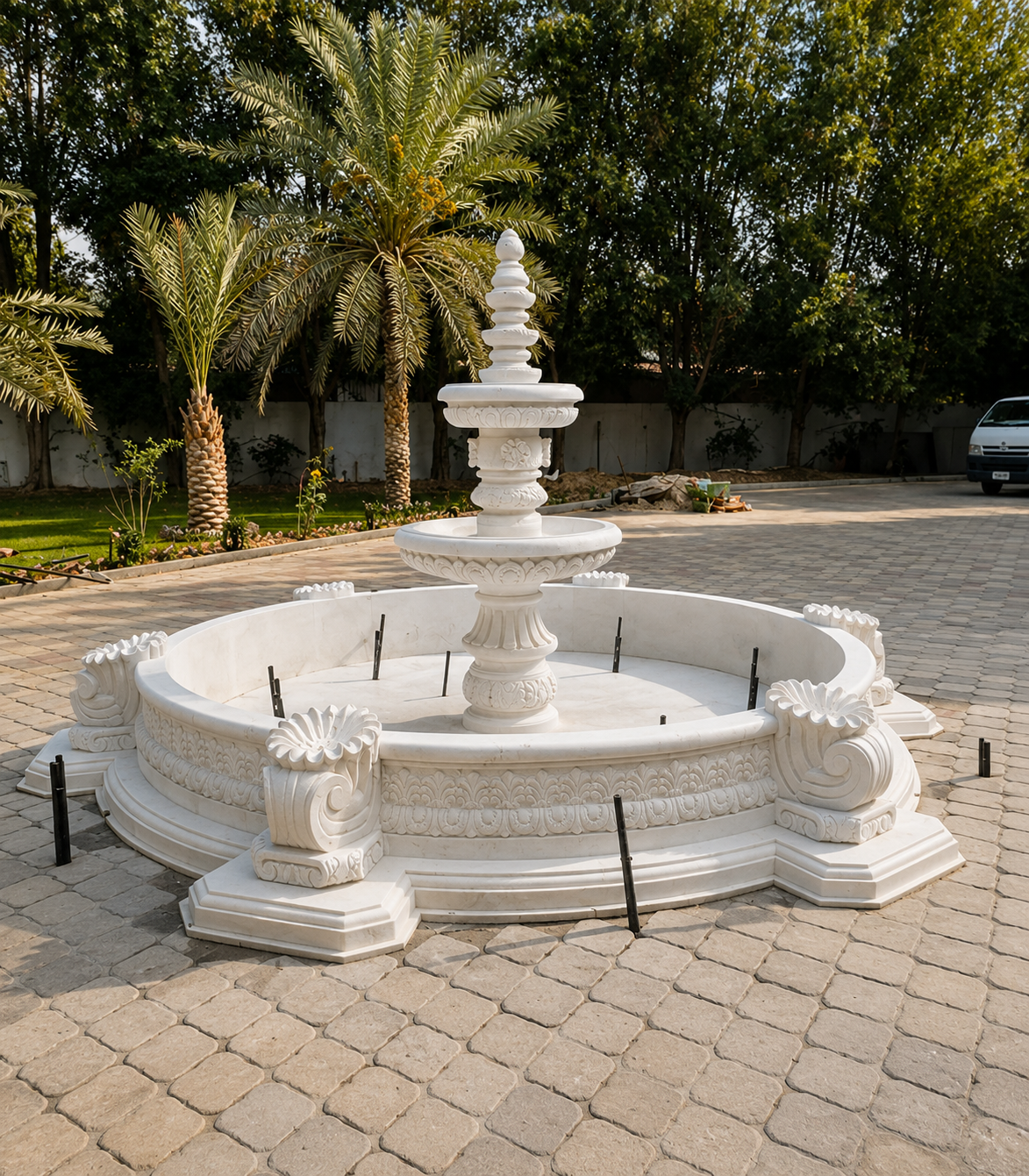 Fountain exterior feature