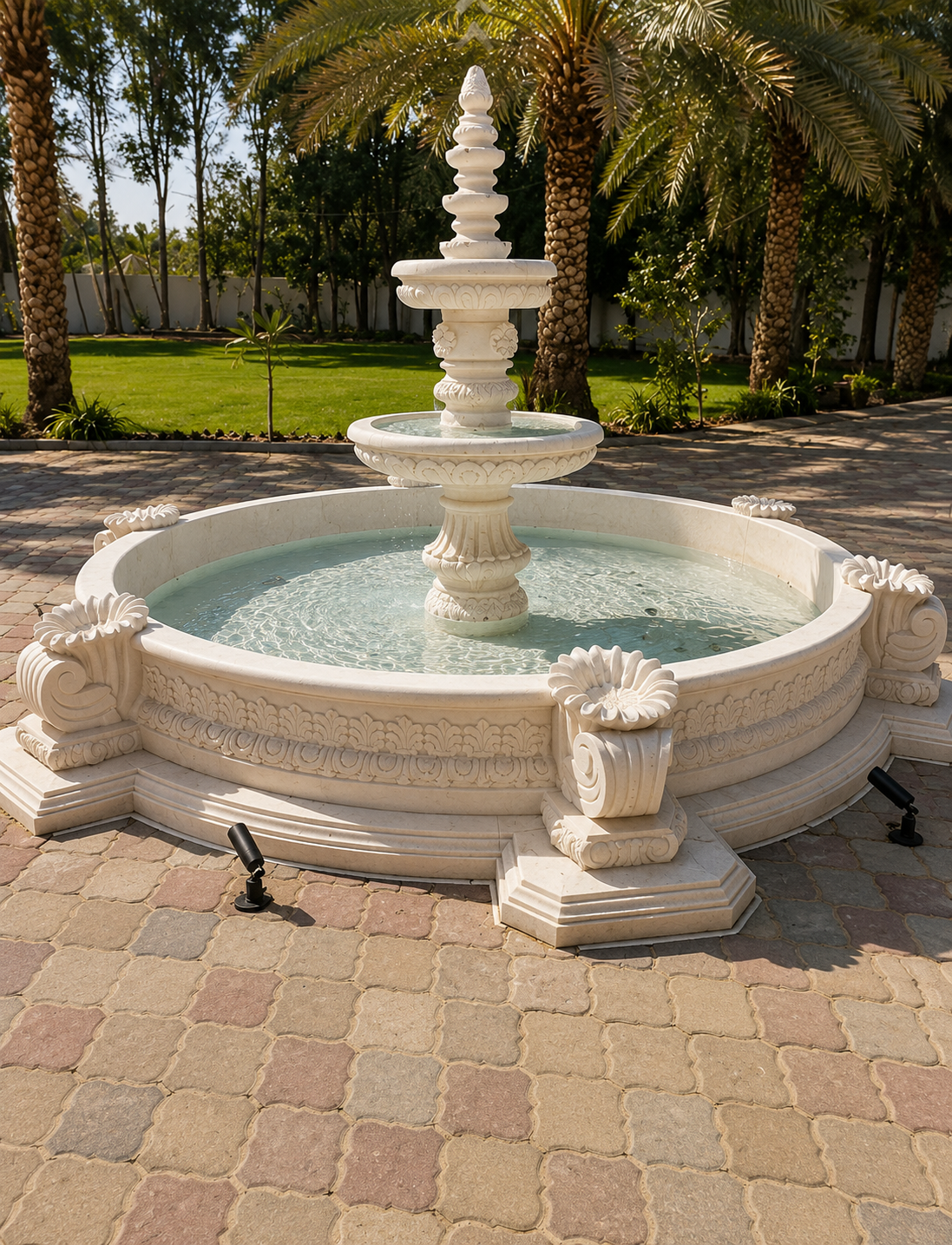 Fountain water feature