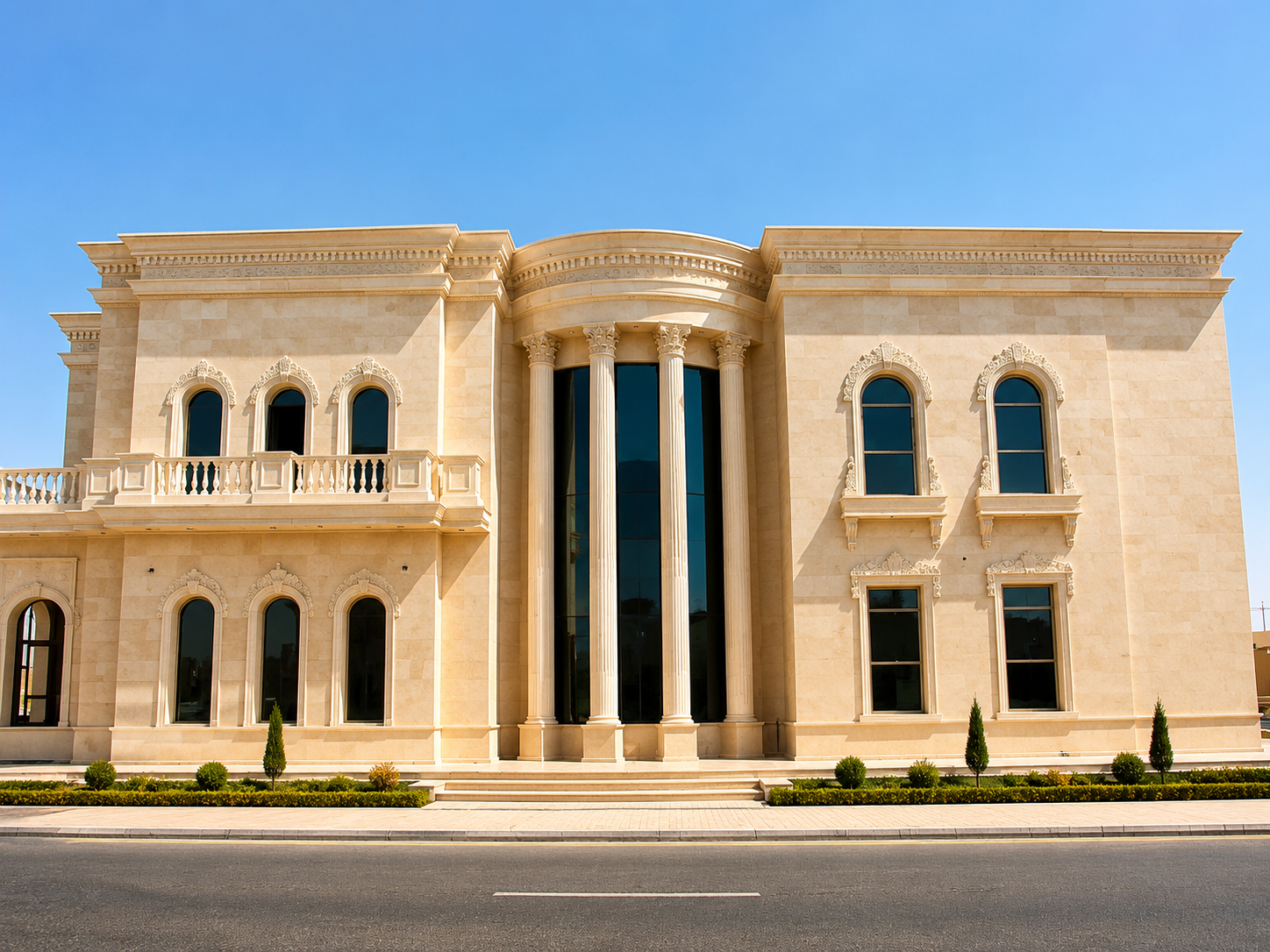 Tamkeen Marble luxury villa natural-stone project